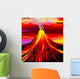 Lava Flow Volcano Wall Mural