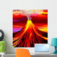 Lava Flow Volcano Wall Mural