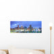 Downtown City Skyline Wall Decal