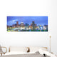 Downtown City Skyline Wall Decal
