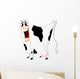 funny cow Wall Decal
