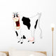 funny cow Wall Decal