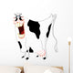funny cow Wall Decal