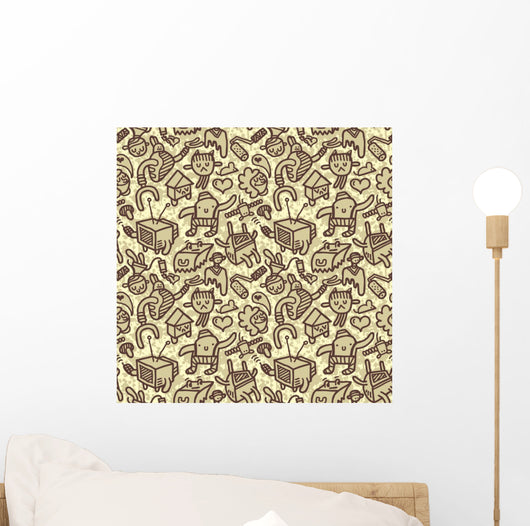 Seamless Doodle Pattern