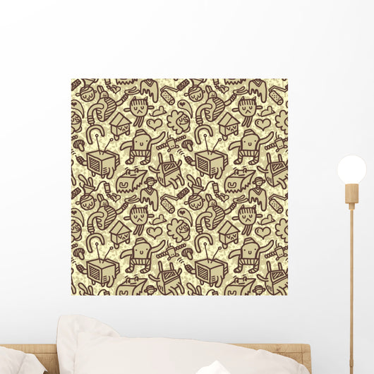Seamless Doodle Pattern