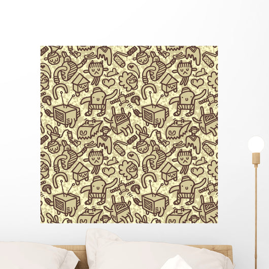 Seamless Doodle Pattern