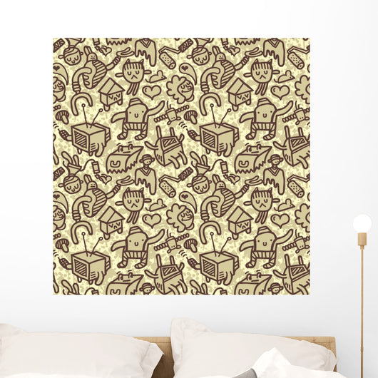 Seamless Doodle Pattern