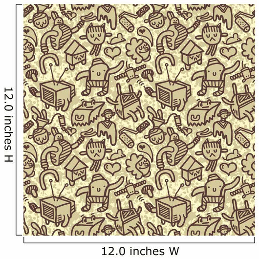 Seamless Doodle Pattern