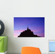 Mont St Michel At Sunset Wall Mural