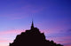 Mont St Michel At Sunset Wall Mural