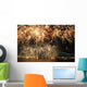 Fireworks Over Harbour Wall Mural