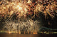 Fireworks Over Harbour Wall Mural