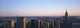 Panoramic View Of Manhattan Wall Mural