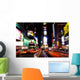 Time Square Night Manhattan Wall Decal Design 1
