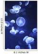 Jellyfish At L'oceanographic Aquarium Wall Mural