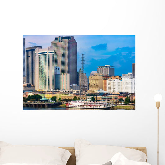 Sunny Day New Orleans Wall Decal