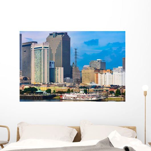 Sunny Day New Orleans Wall Decal