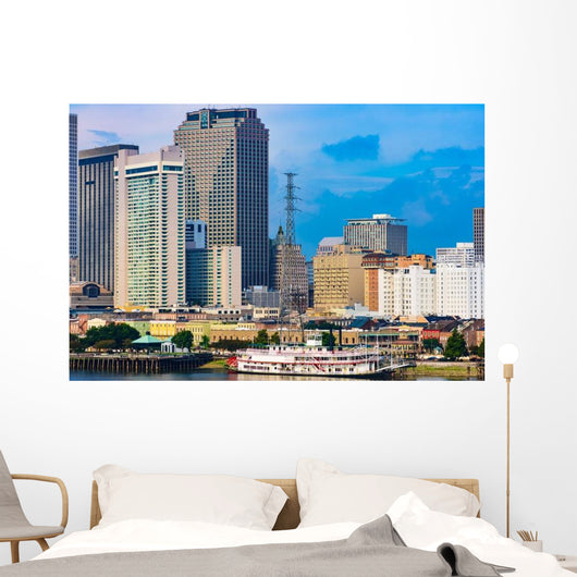 Sunny Day New Orleans Wall Decal
