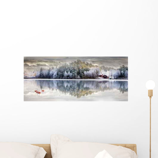Reflected House Wall Decal