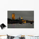 Houses Of Parliament And Big Ben At Dusk Wall Mural