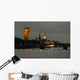 Houses Of Parliament And Big Ben At Dusk Wall Mural