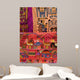 Textiles With Vibrant Colors For Sale Wall Mural