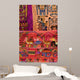 Textiles With Vibrant Colors For Sale Wall Mural