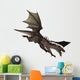 Fierce Attack Dragon Wall Decal