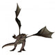 Flying Western Dragon Wall Decal