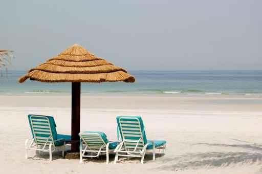 Beach Luxury Hotel Wall Decal