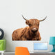 Scottish Cow Wall Decal