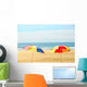 Beach Umbrellas Wall Decal