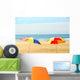 Beach Umbrellas Wall Decal