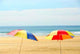 Beach Umbrellas Wall Decal