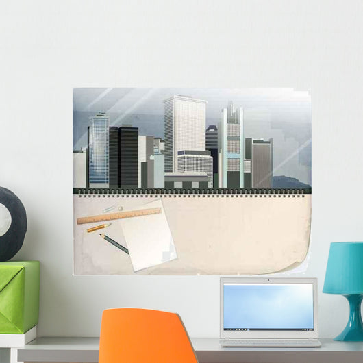 Projecting Future Wall Decal