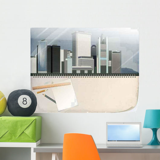 Projecting Future Wall Decal