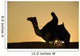 Man On Camel At Dusk Near The Pyramids Wall Mural