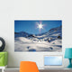 Sun Mountain Wall Decal