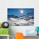 Sun Mountain Wall Decal