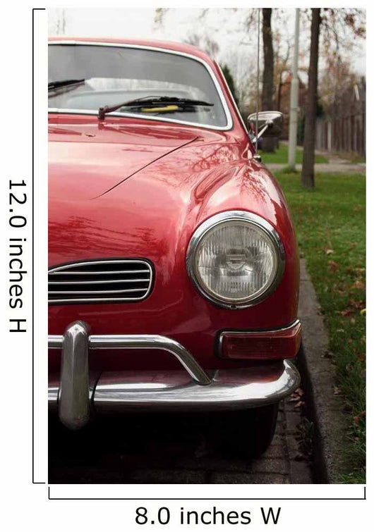 Wolksvagen Karmann Ghia Wall Decal