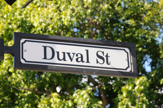 Duval Street Sign Key