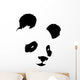 Bear Decals - Panda Design Wall Decal