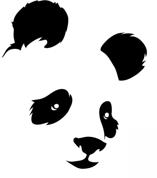 Bear Decals - Panda Design Wall Decal