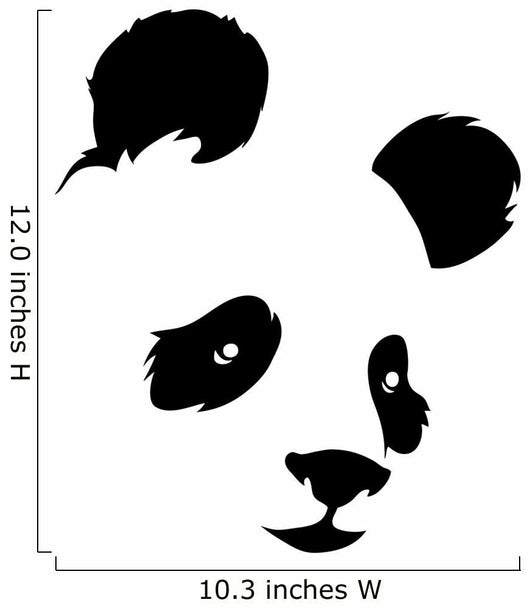 Bear Decals - Panda Design Wall Decal
