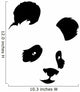 Bear Decals - Panda Design Wall Decal