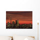 Sunset Downtown Toronto Wall Decal
