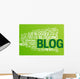 Blog Word Cloud Illustration