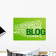 Blog Word Cloud Illustration