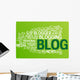 Blog Word Cloud Illustration