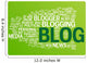 Blog Word Cloud Illustration